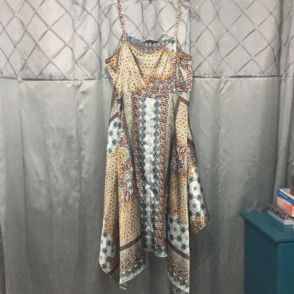 Mlle Gabrielle Asymmetrical Hem Dress